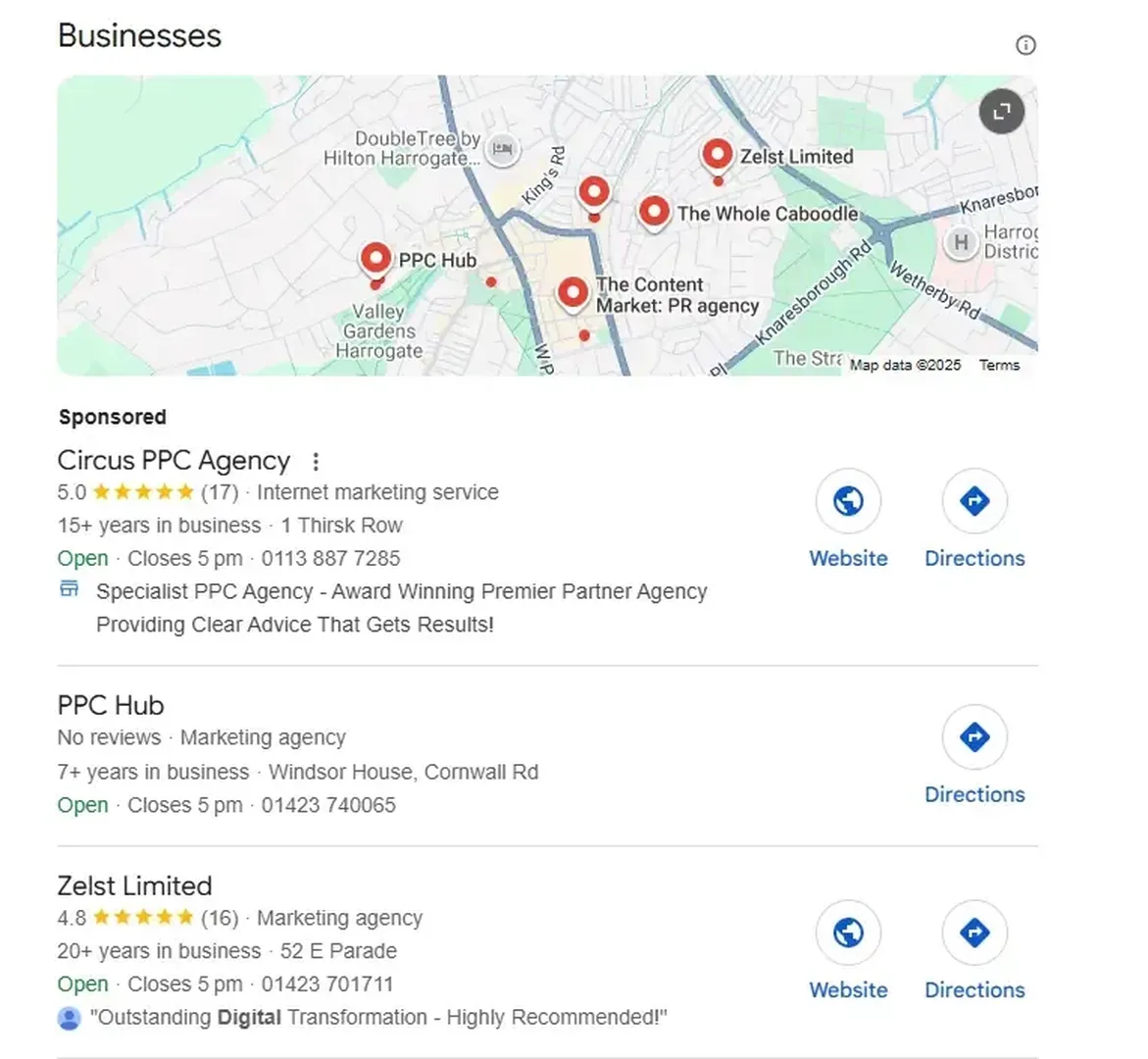 Local pack ppc agency.