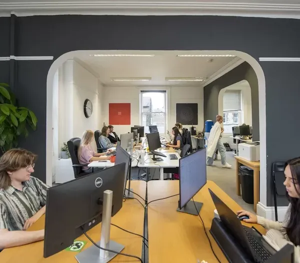 Zelst team in the office.