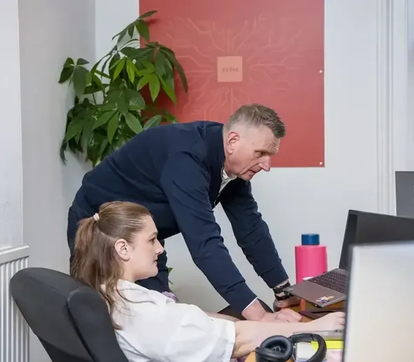 Peter and Phoebe discussing SEO value.