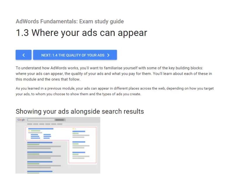Google AdWords Partner Training Still Doesn't Think They Have Moved
