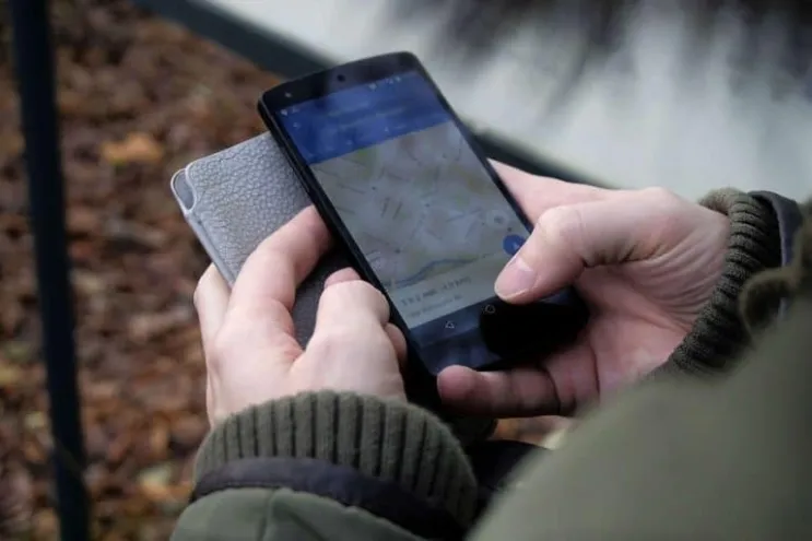 Mobile-friendly site on phone.