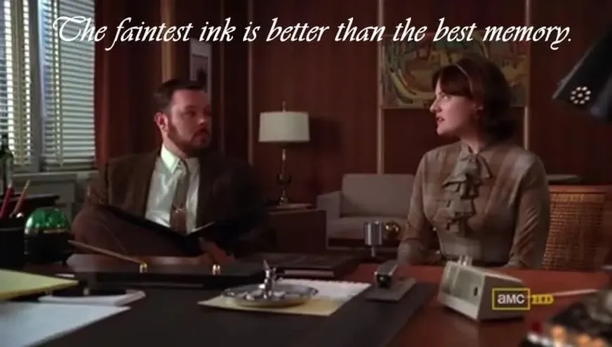 Annotate - The faintest ink is more powerful than the strongest memory.