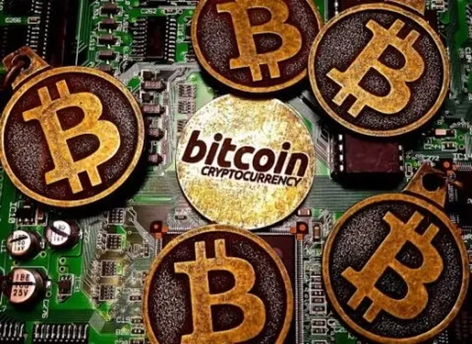 Bitcoin Cryptocurrency.