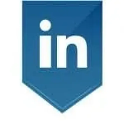 Linkedin logo.