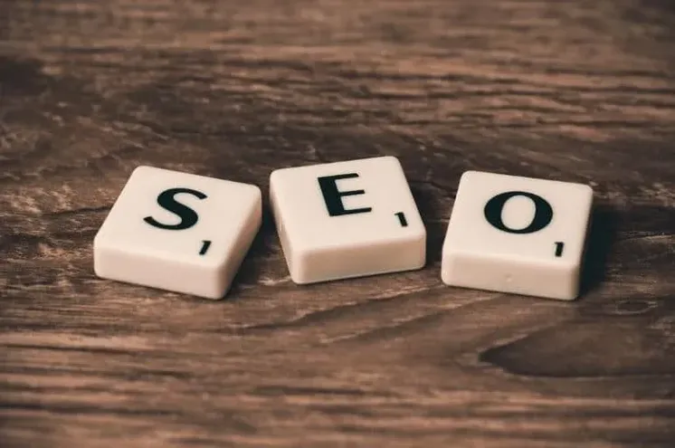 SEO spelt out.