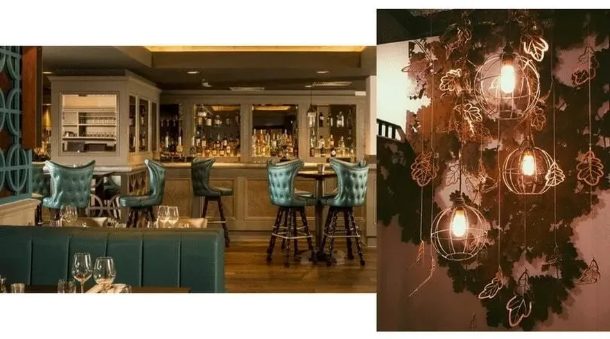 Inside the West Park Hotel, located in Harrogate.
